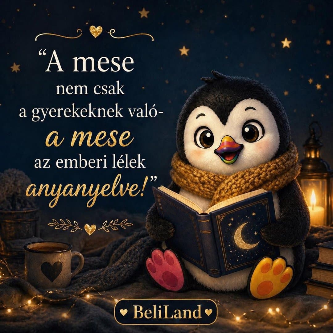 Beli a könyvet olvassa egy meleg, csillagos szobában