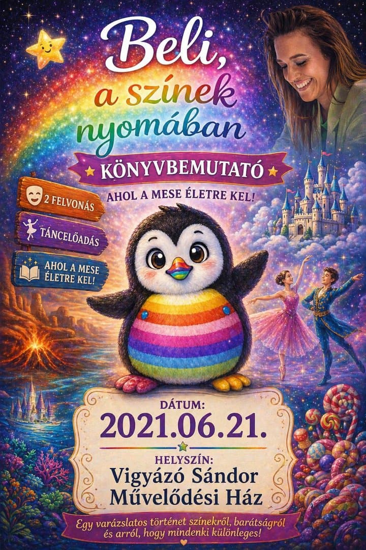 BeliLand könyv plakát a négy birodalom motívumaival